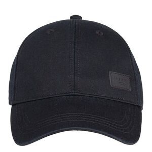 Firetrap Mens Canvasas Logo Baseball Cap / Black